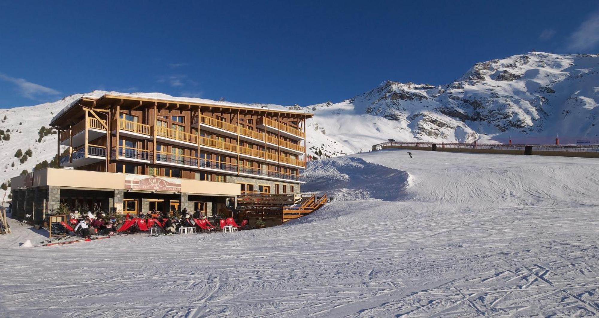 Chalet Des Neiges : La Cime Des Arcs Les Arcs  Экстерьер фото