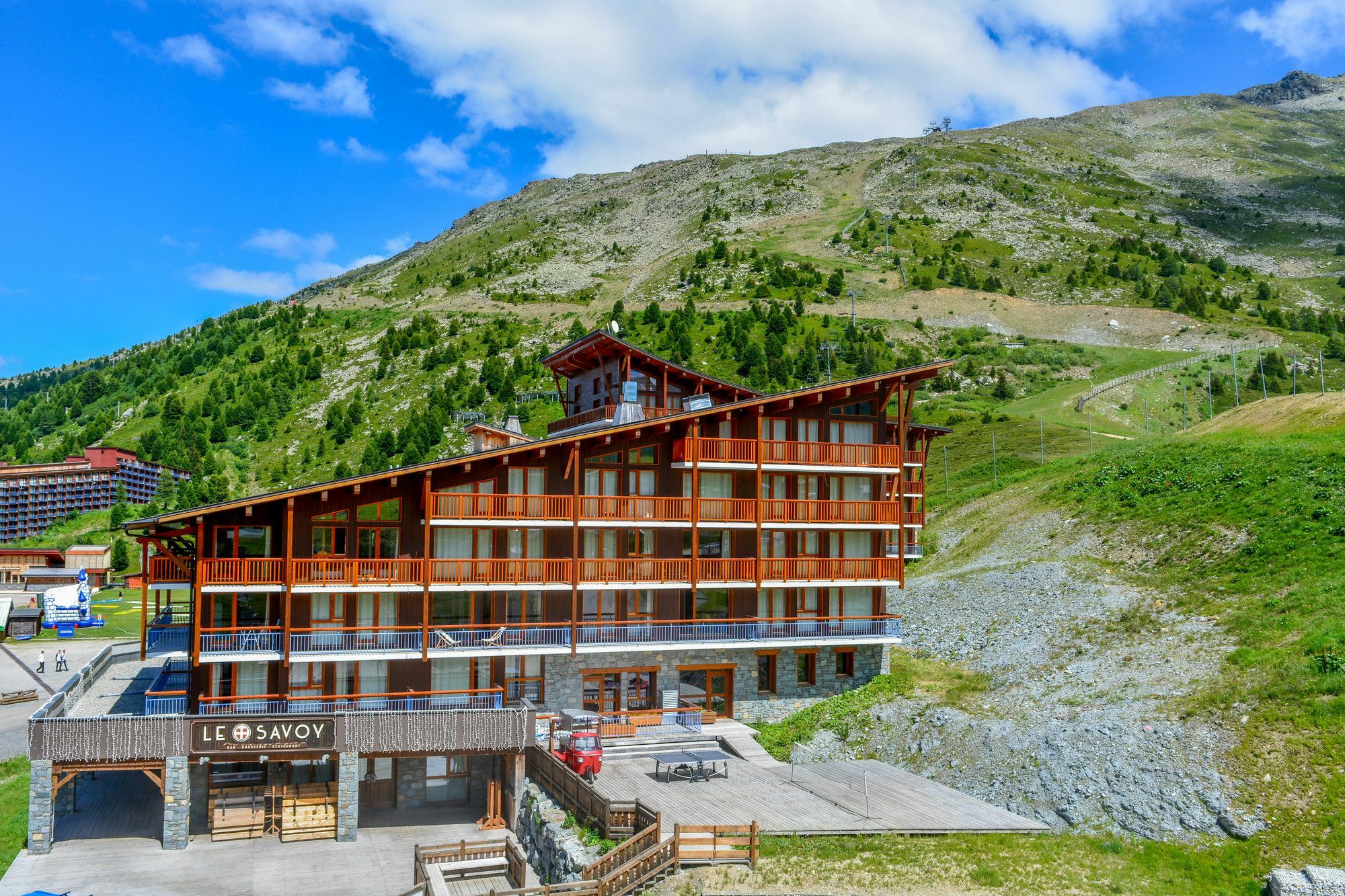 Chalet Des Neiges : La Cime Des Arcs Les Arcs  Экстерьер фото